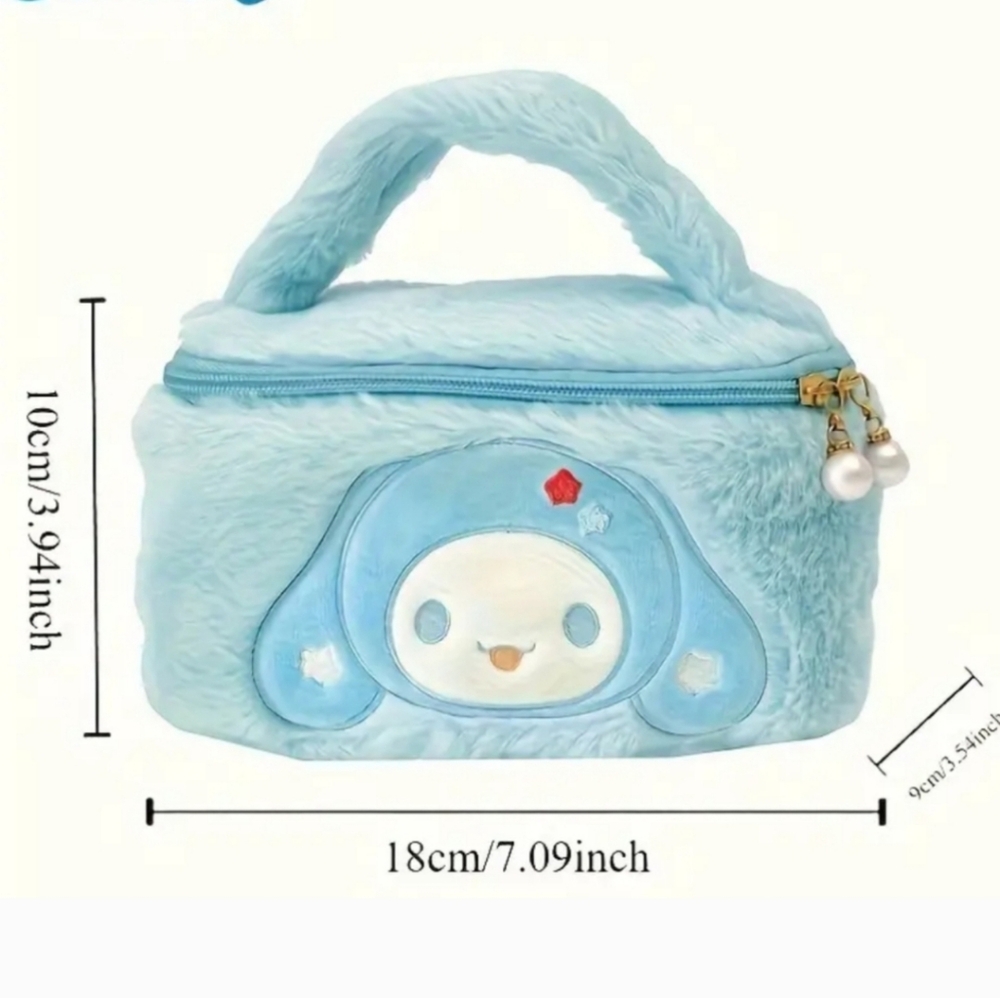 My Melody Plush Handbag/ Makeup Bag NWT - Picture 3 of 3